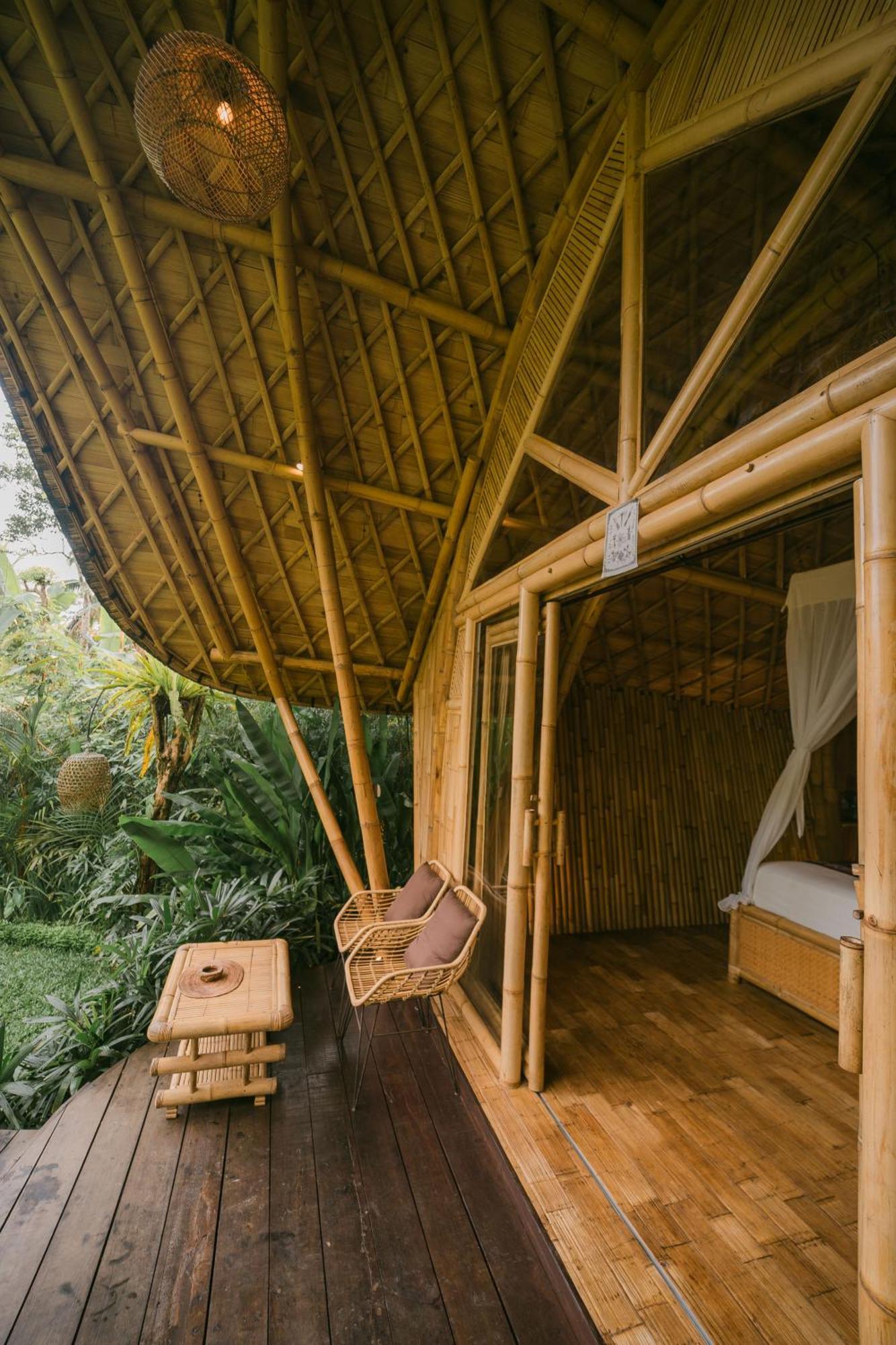 Arcada Bali Bamboo House Villa Sidemen  Dış mekan fotoğraf