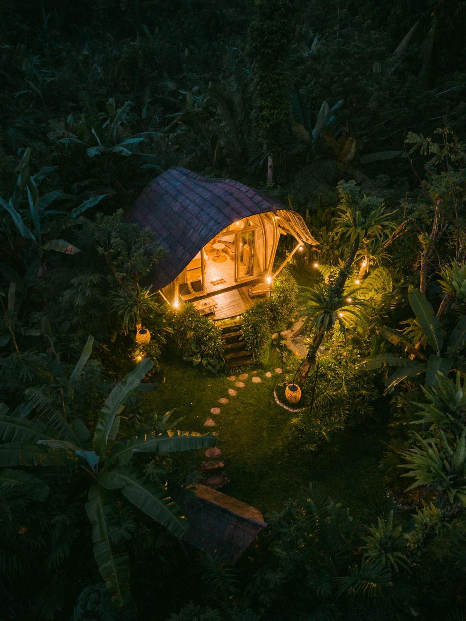 Arcada Bali Bamboo House Villa Sidemen  Dış mekan fotoğraf