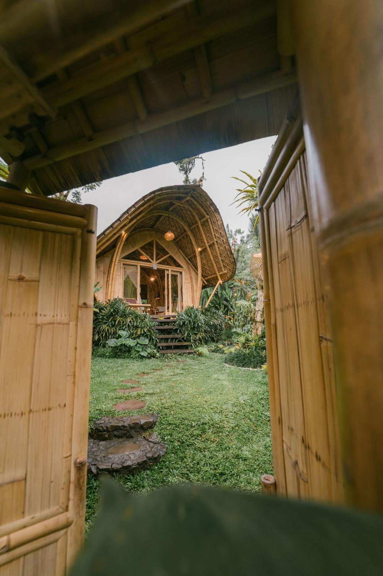 Arcada Bali Bamboo House Villa Sidemen  Dış mekan fotoğraf