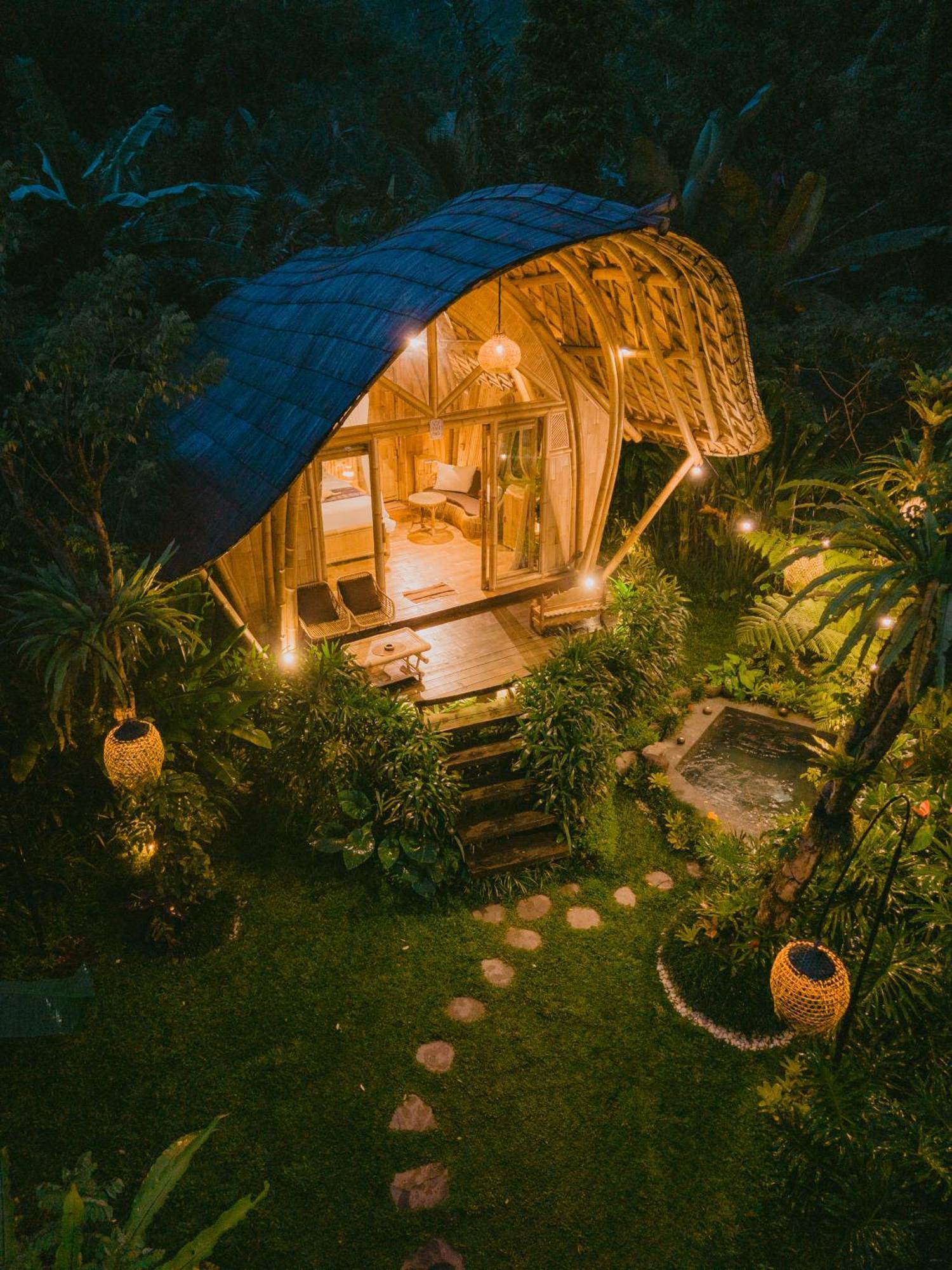 Arcada Bali Bamboo House Villa Sidemen  Dış mekan fotoğraf