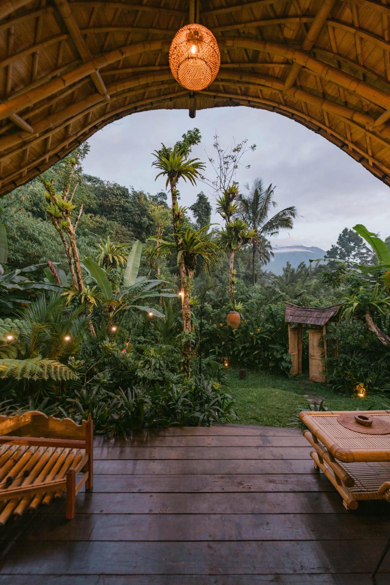 Arcada Bali Bamboo House Villa Sidemen  Dış mekan fotoğraf