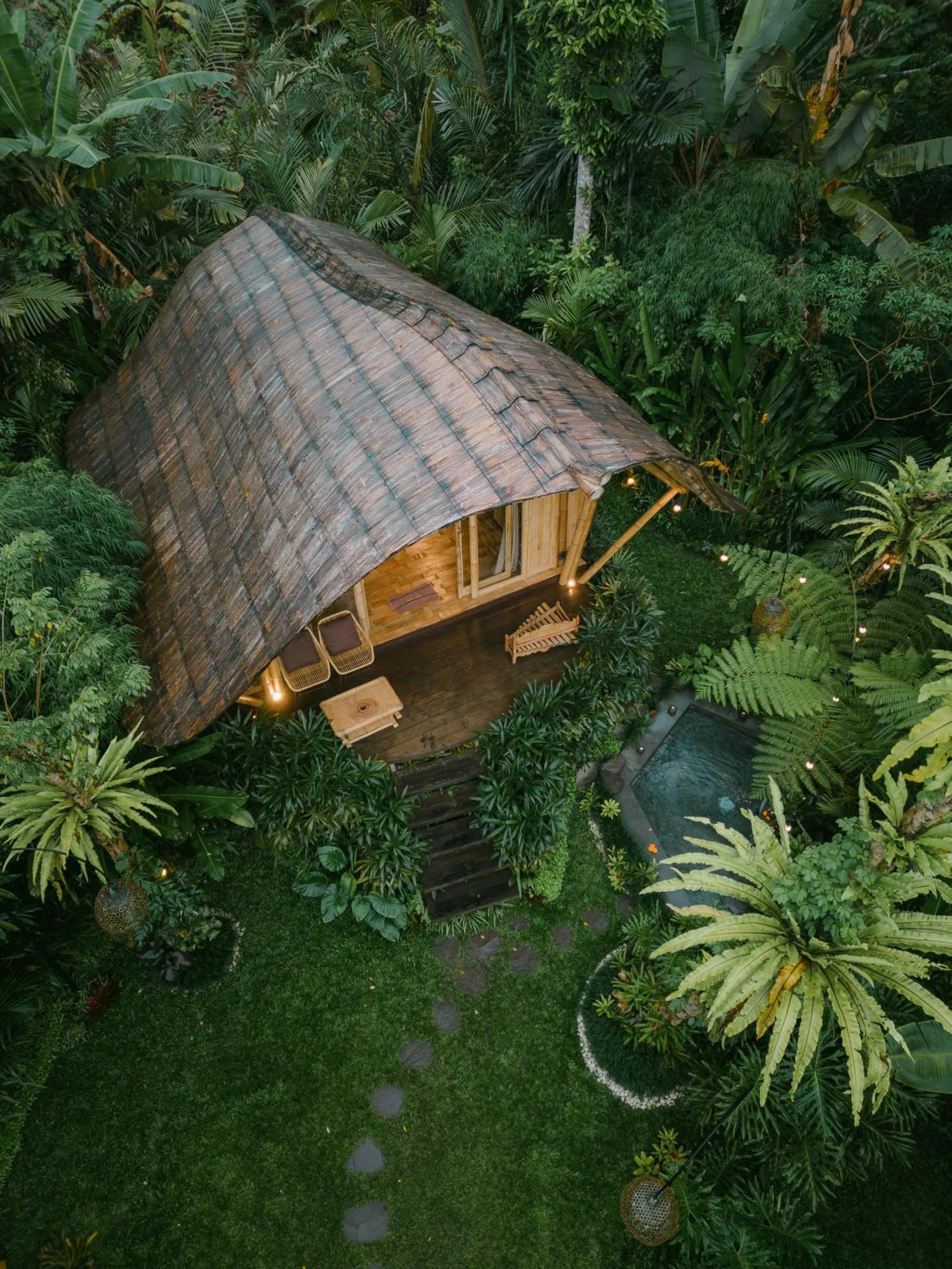 Arcada Bali Bamboo House Villa Sidemen  Dış mekan fotoğraf