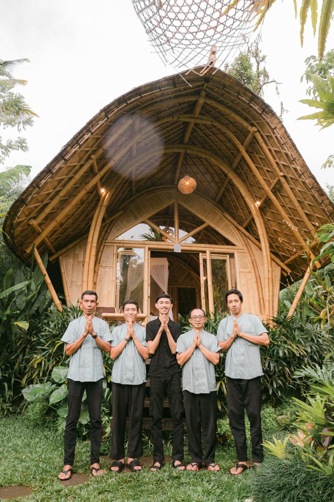Arcada Bali Bamboo House Villa Sidemen  Dış mekan fotoğraf
