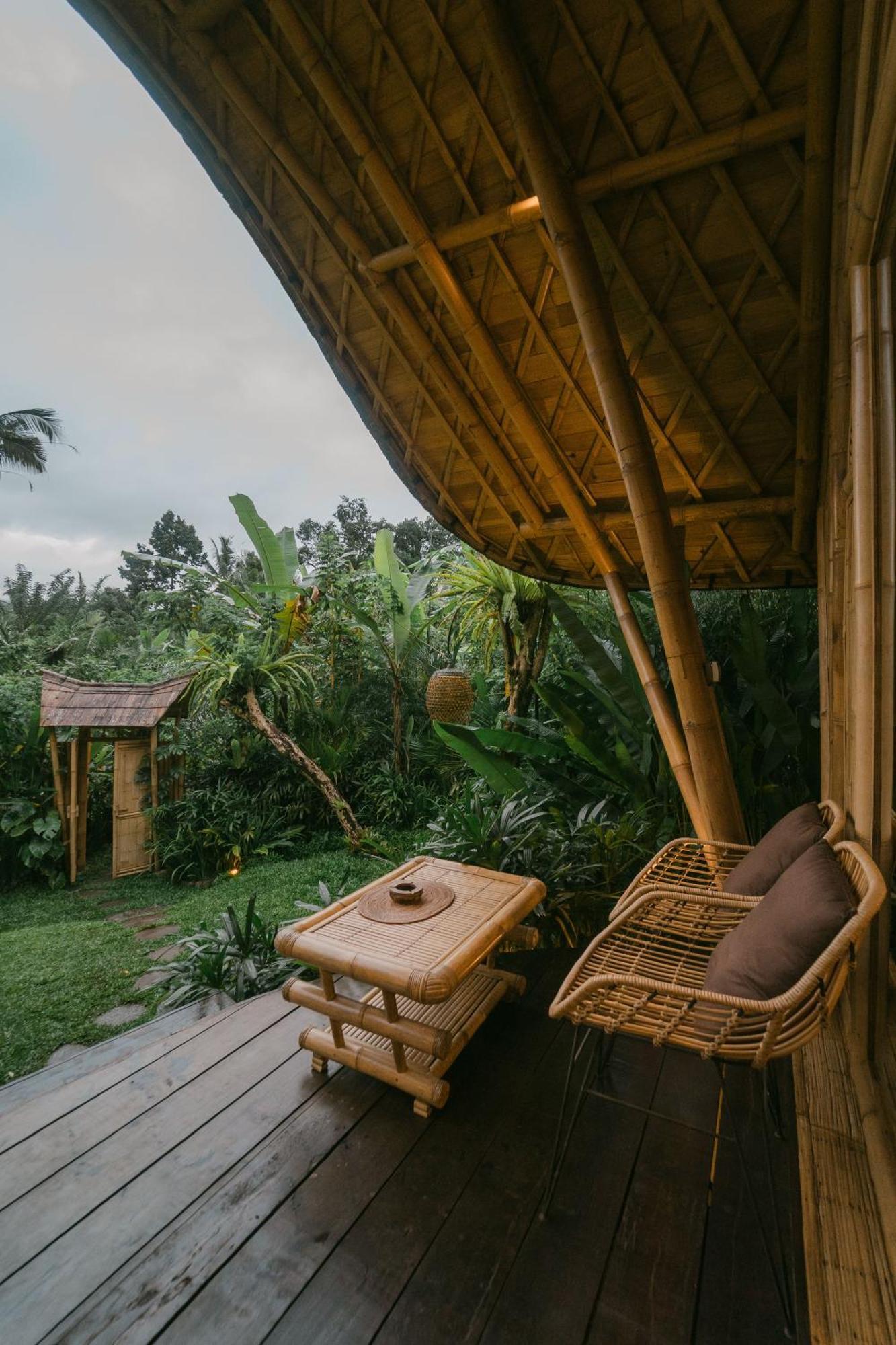 Arcada Bali Bamboo House Villa Sidemen  Dış mekan fotoğraf