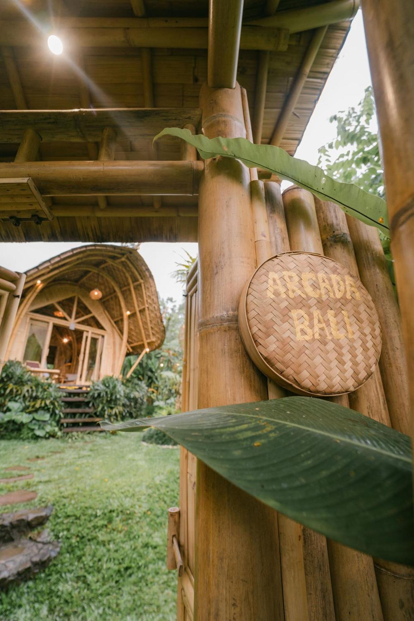 Arcada Bali Bamboo House Villa Sidemen  Dış mekan fotoğraf