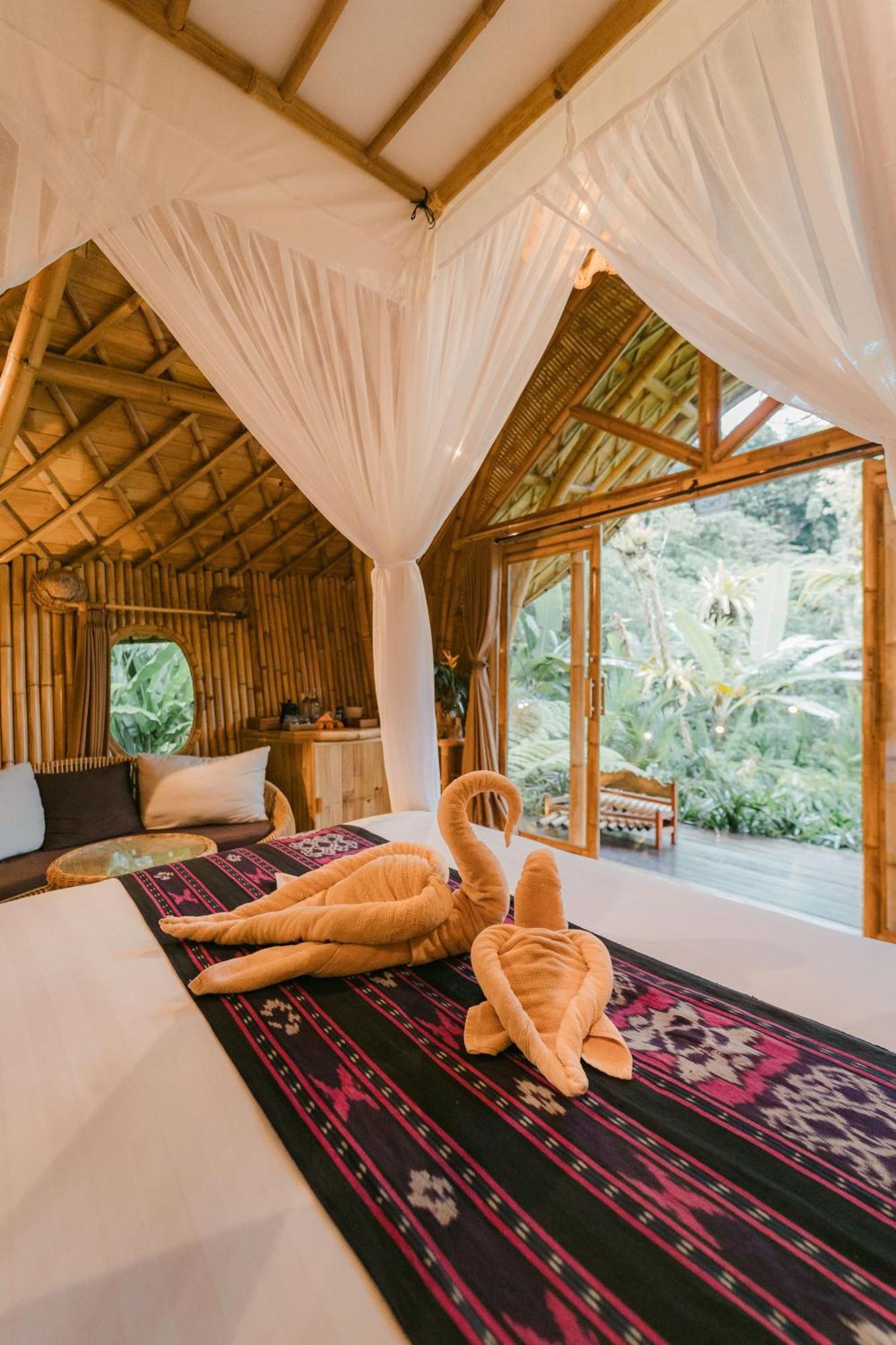 Arcada Bali Bamboo House Villa Sidemen  Dış mekan fotoğraf