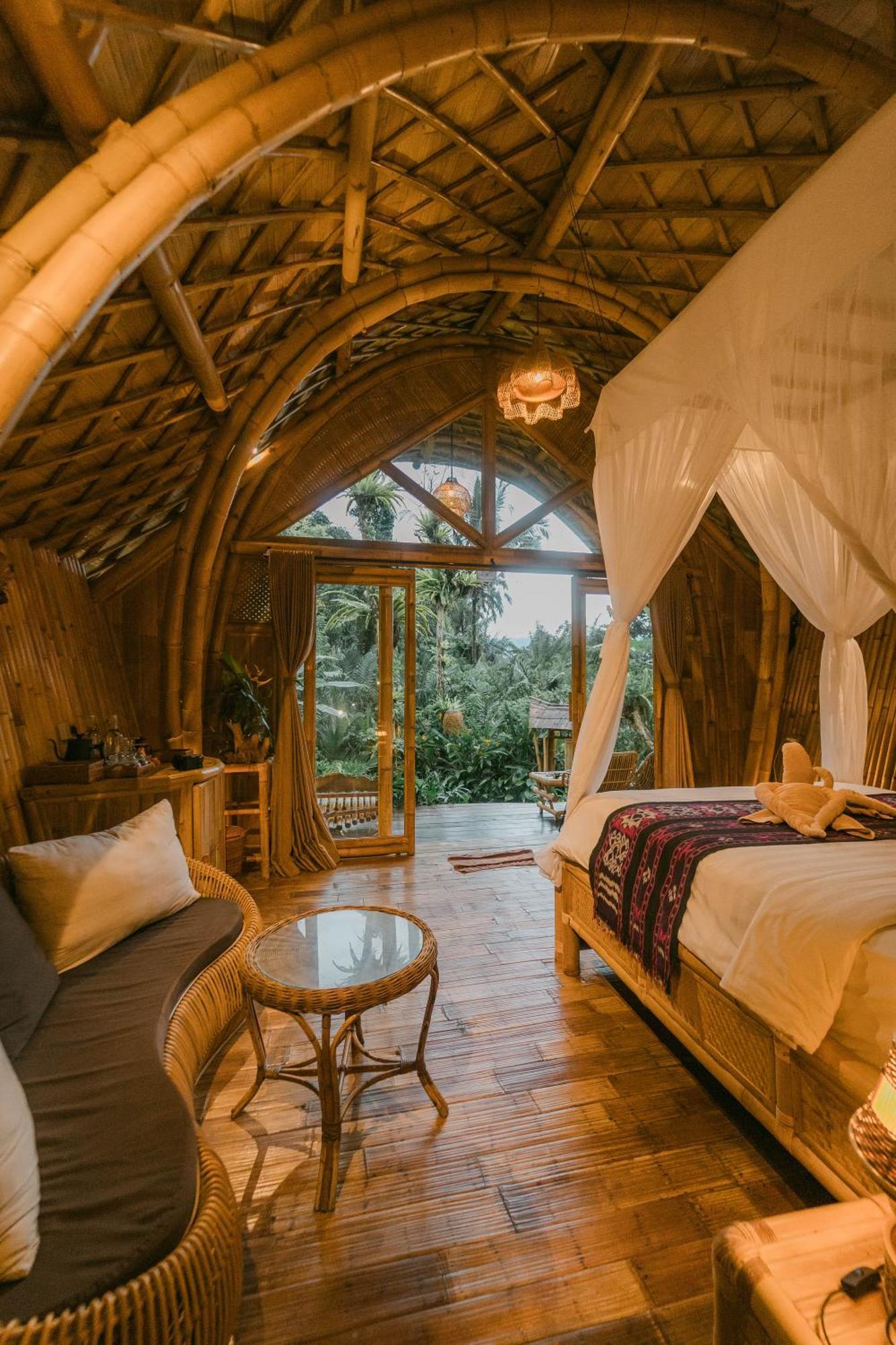Arcada Bali Bamboo House Villa Sidemen  Dış mekan fotoğraf