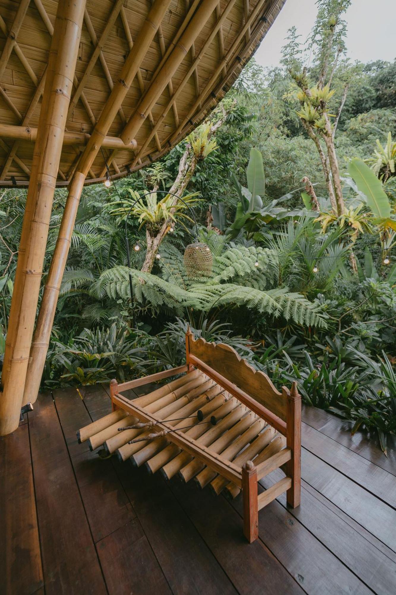 Arcada Bali Bamboo House Villa Sidemen  Dış mekan fotoğraf