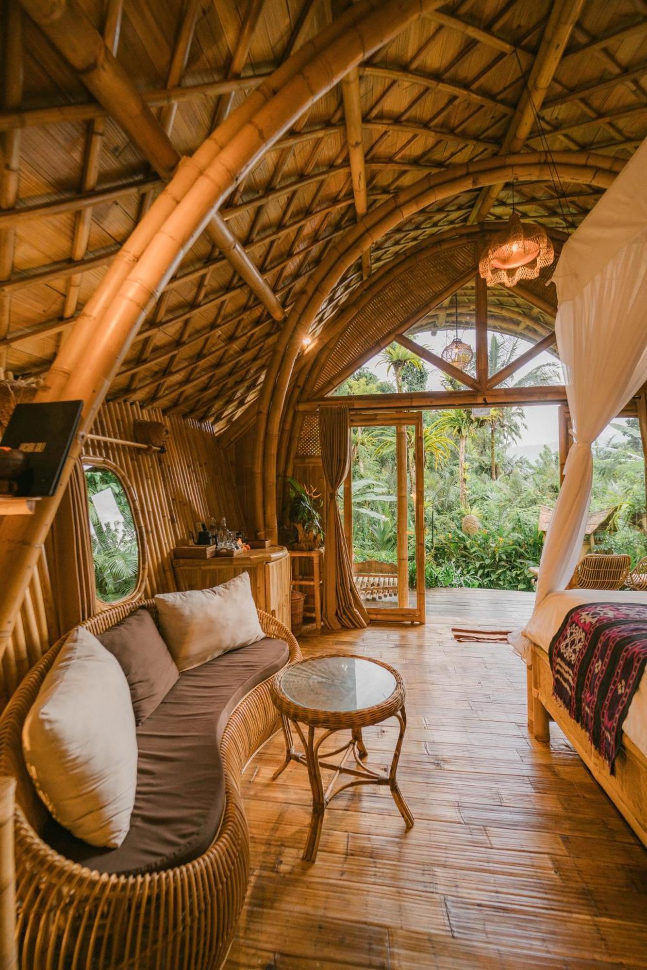 Arcada Bali Bamboo House Villa Sidemen  Dış mekan fotoğraf