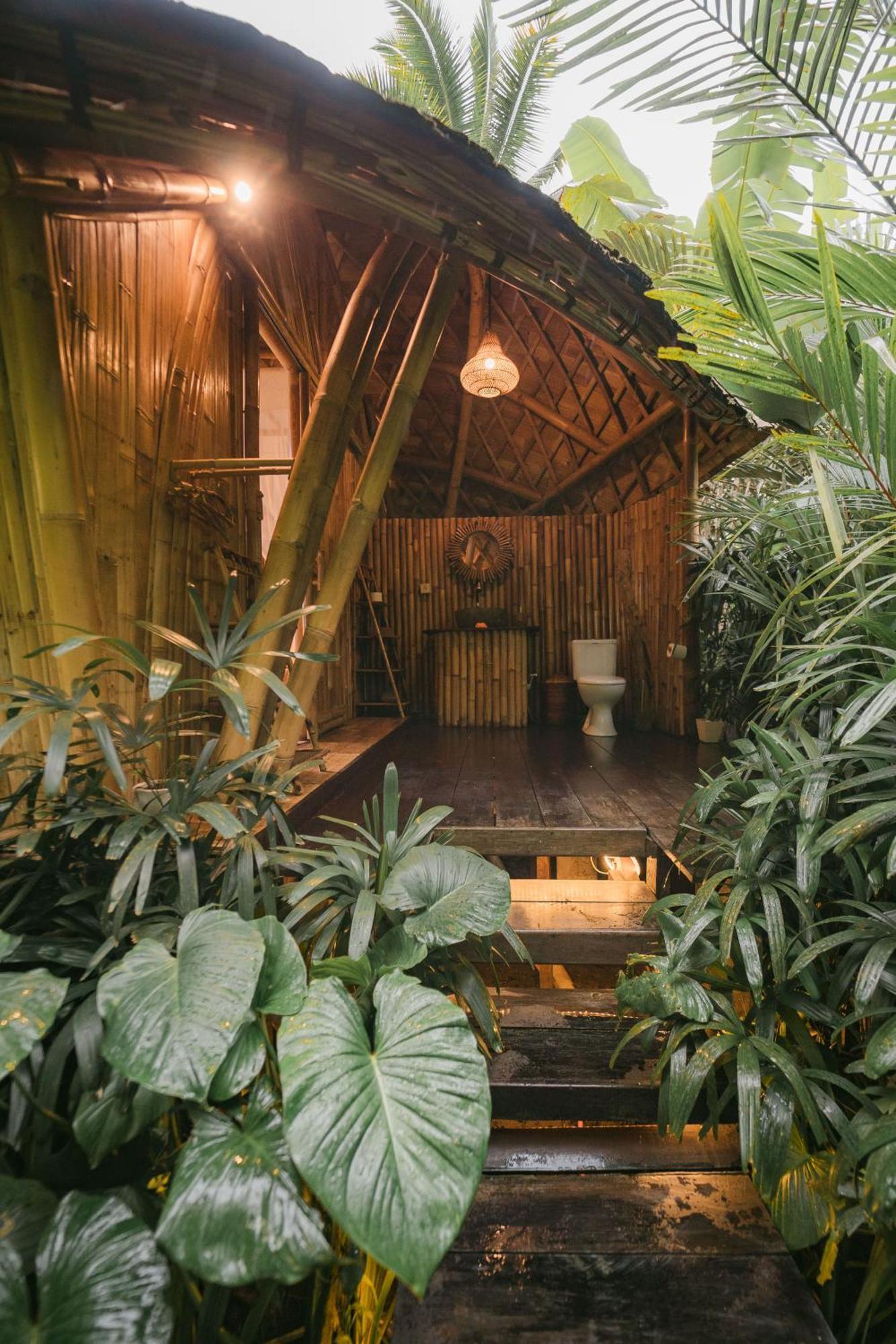 Arcada Bali Bamboo House Villa Sidemen  Dış mekan fotoğraf