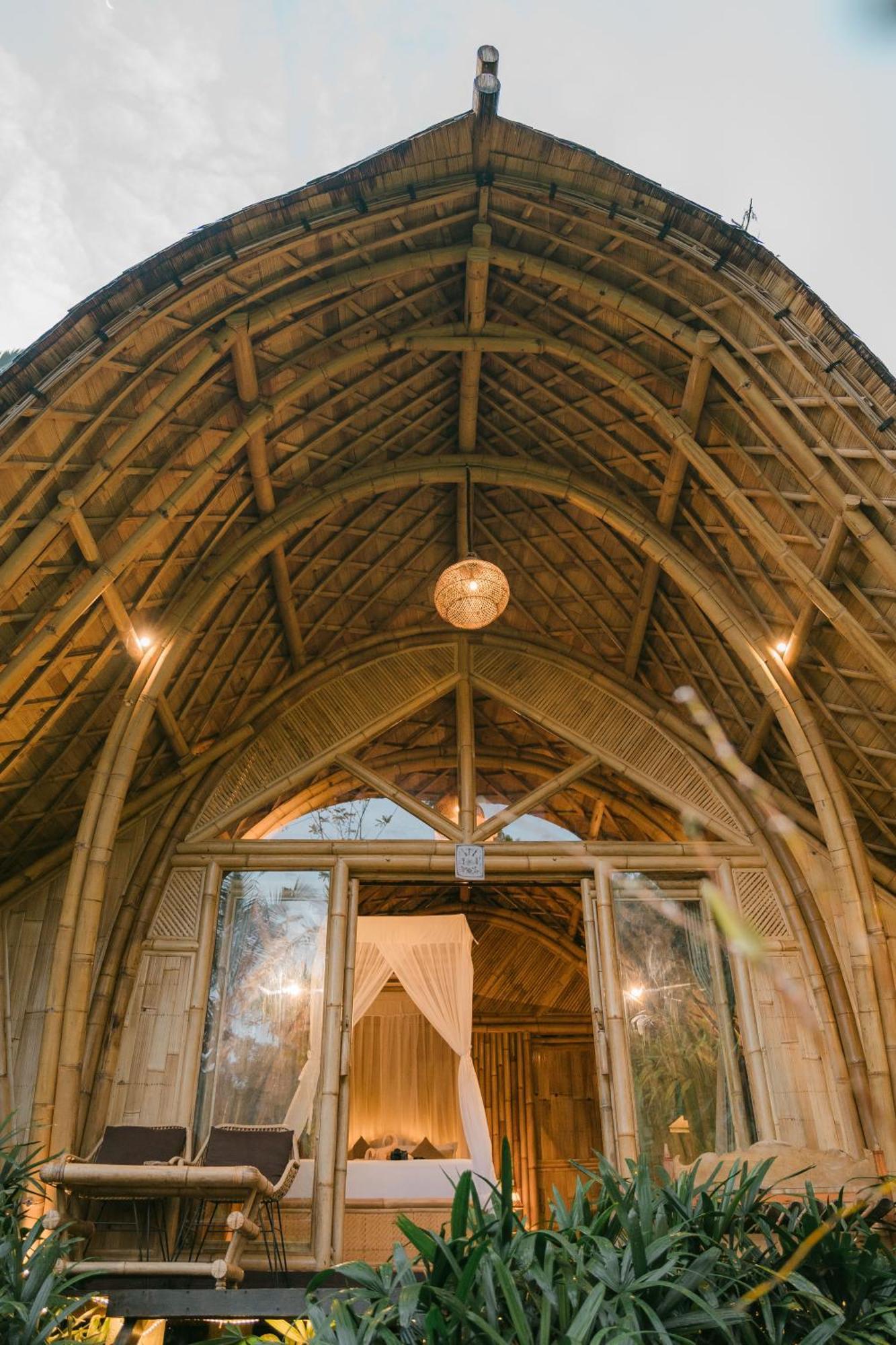 Arcada Bali Bamboo House Villa Sidemen  Dış mekan fotoğraf