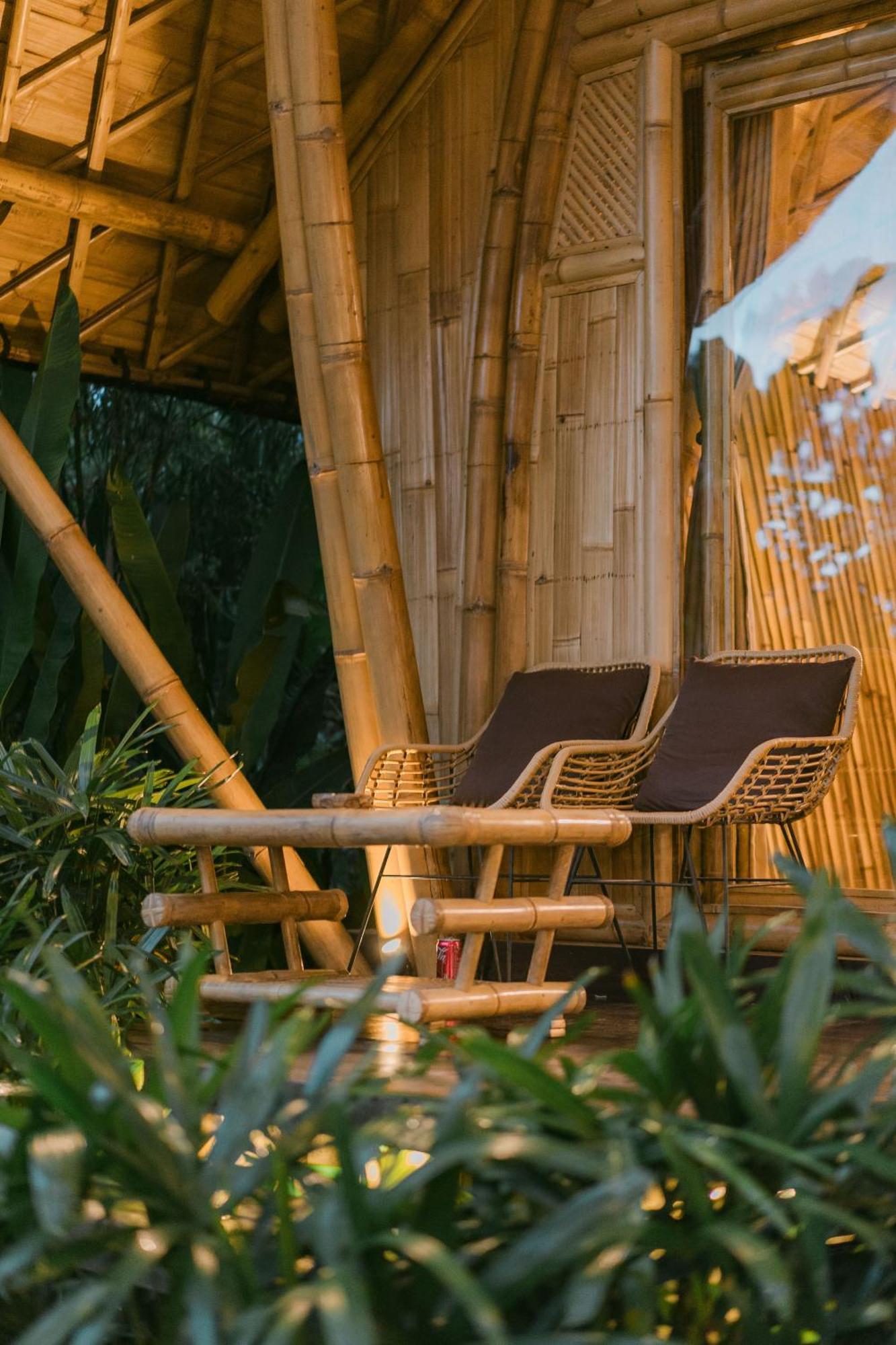 Arcada Bali Bamboo House Villa Sidemen  Dış mekan fotoğraf