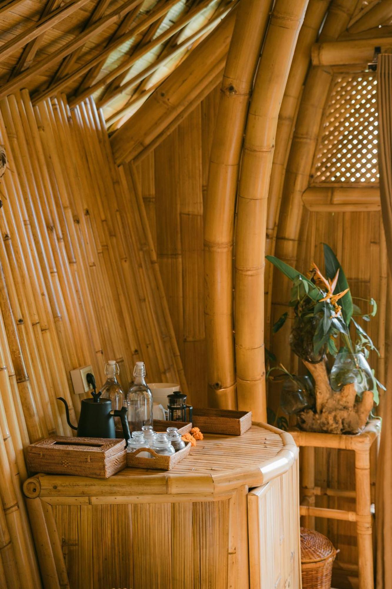 Arcada Bali Bamboo House Villa Sidemen  Dış mekan fotoğraf