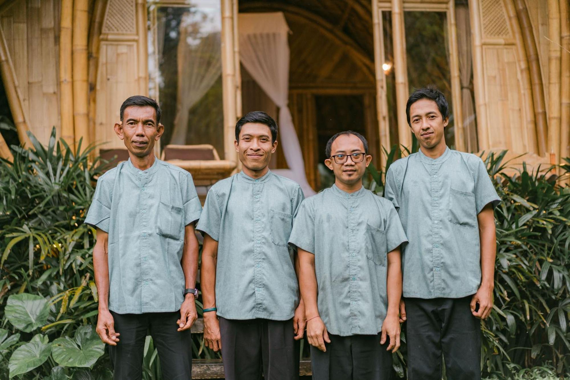 Arcada Bali Bamboo House Villa Sidemen  Dış mekan fotoğraf