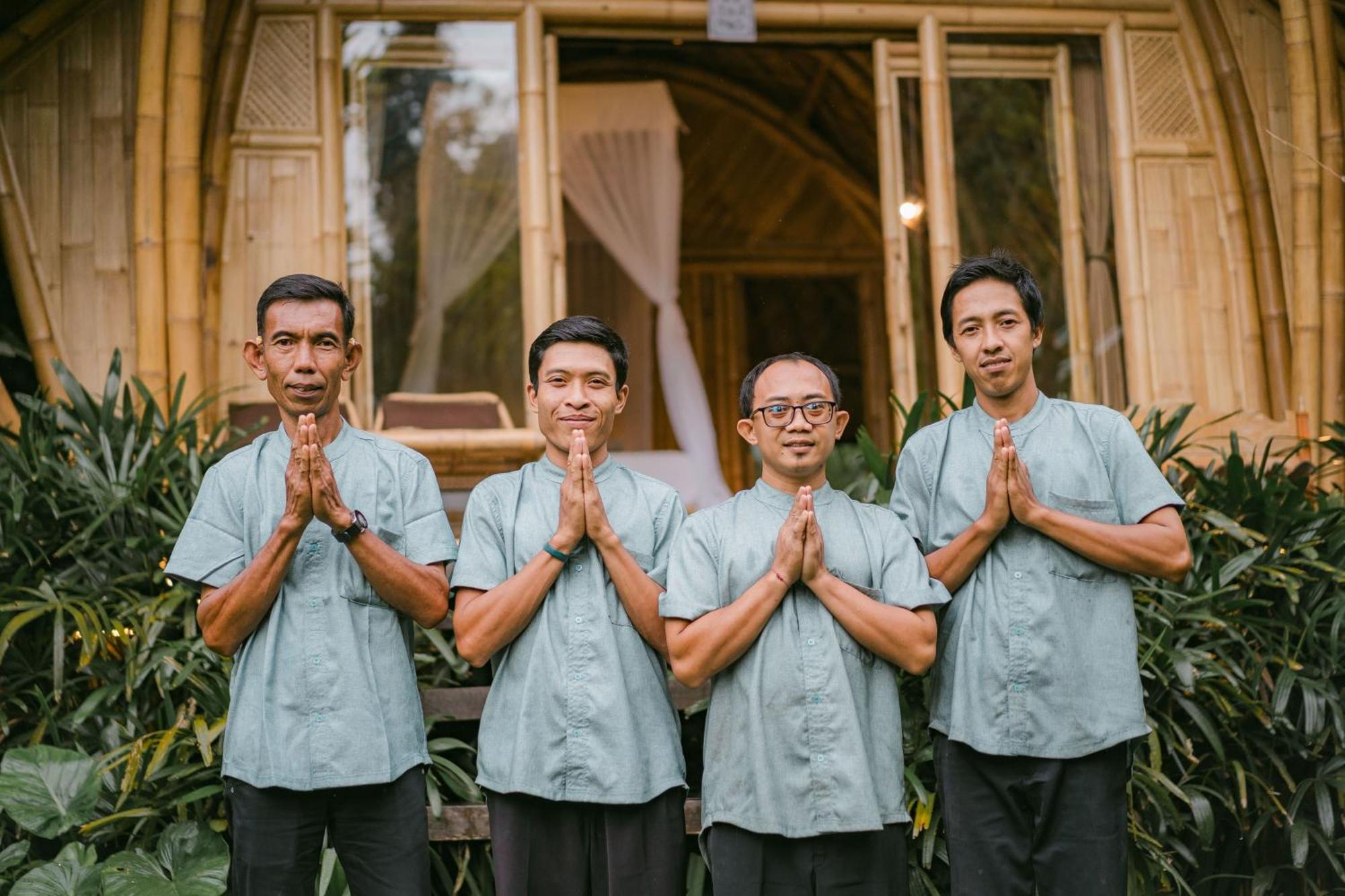 Arcada Bali Bamboo House Villa Sidemen  Dış mekan fotoğraf